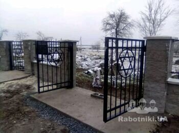 Установка воріт