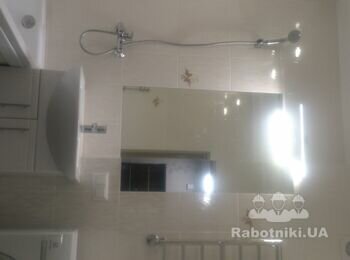 Комплексный ремонт квартиры Вышгород "Французский квартал" ванная комната