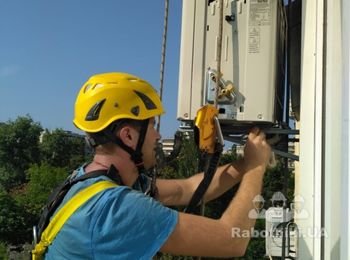 Монтаж наружного блока кондиционера