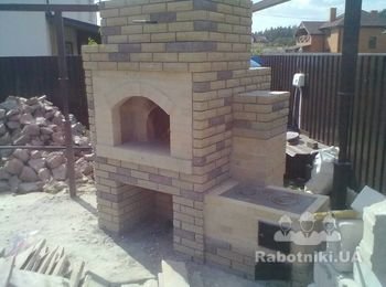 Барбекю-камин из кирпича
0679134113