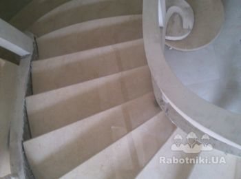Винтовая лестница - бежевый мрамор
0679134117