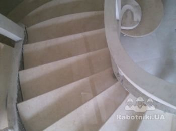 Винтовая лестница - бежевый мрамор
0679134117