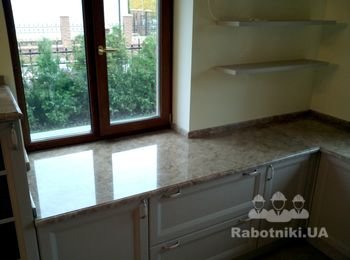 Подоконник - столешница из мрамора для кухни
0679134117