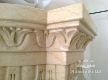 Резьба по мрамору от Мраморной Мастерской "Marble Sky"
