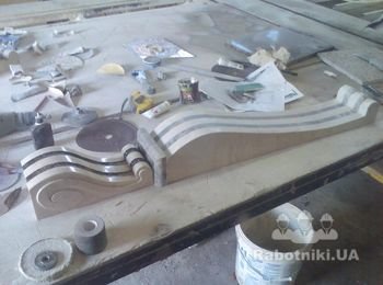 Работа с камнем - резные канеллюры