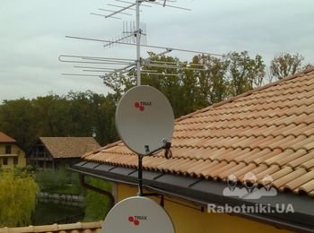 Установка системы телевидения, спутниковое, эфирное, Инет 3G