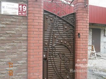 Калитка кованая