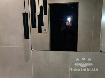 После установки зеркала