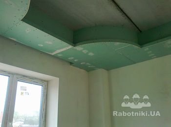 короб под натяжной потолок