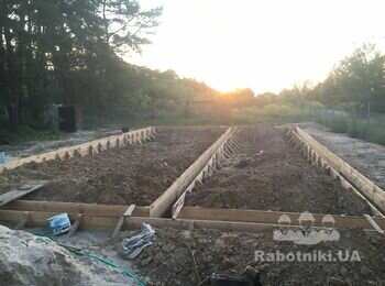 Опалубка фундаменту