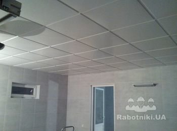 Металлический  подвесной потолок