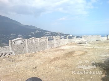 Наборной забор