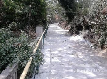 Готовая бетонная дорога
