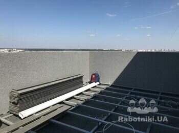 Монтаж Тераси в Пентхаусі