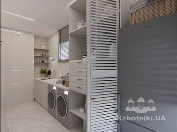 Мрія господині-пральна кімната