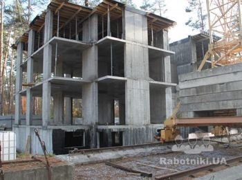 Строительство жилого комплекса.