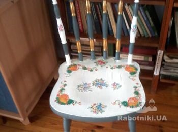 ДЕКОРИРОВАНИЕ СТАРОЙ МЕБЕЛИ = ПРОВАНС