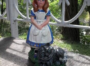 макет фонтана "Алиса и Чишерский кот " 15000 грн