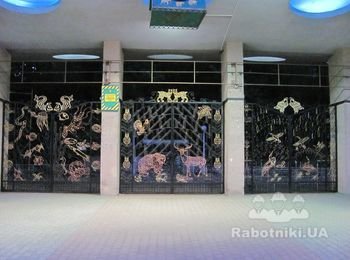 Реставрация ворот Киевского зоопарка- цена договорная