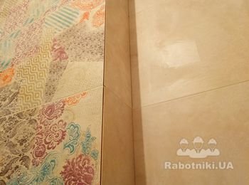 Это попытка сделать угол 45, дешевый рез = дешевый круг = не качественная работа.