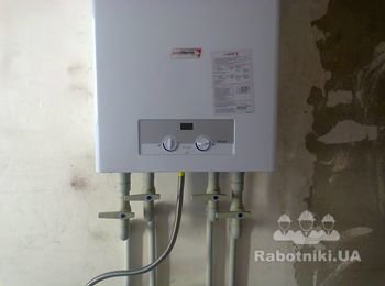 Установка газового котла