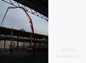 Устройство монолитных каркасов складов