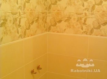 Ванная комната, новострой, 2018 год.