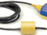 С кабелем из Н07 RN-F – поплавки дренажные (откачивание), выключатель на 10 А (один переключающий контакт). С кабелем из ПХВ – поплавки универсальные (откачивание и заполнение), выключатель на 10 А (один переключающий контакт).