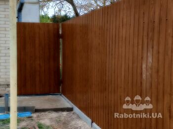 Забор з профілю