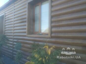 Фасад з металосайдингу