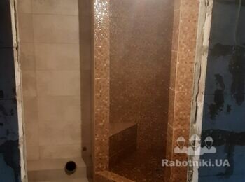 Облицовонная душевая кабина