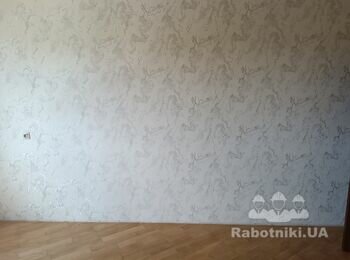 Поклейка обоев