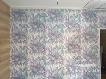 Поклейка обоев