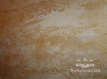 Декоративная штукатурка "песчаная буря"