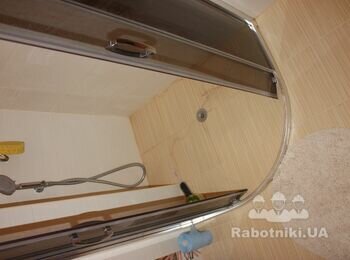 Душевая кабина с трапом (без поддона)