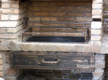 Мангал + вертел (летняя кухня)