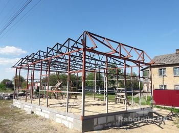 Строительство магазина 2017г. с. Демидов