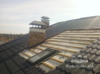 Ремонт крыши, мансардных окон Тарасовка 1