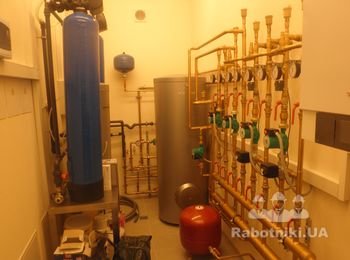 Котельная на частный дом в 550 кв.м.