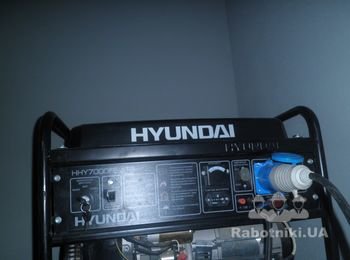 Подключение генератора с АТС.