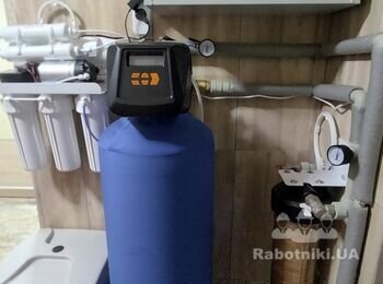 Комплексна система фільтрації + зворотній осмос з мінералізацією