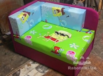 Детский диванчик "Губка Боб" - 1 650 грн.
Можно с другим рисунком.