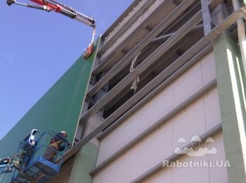 монтаж сендвич панелей