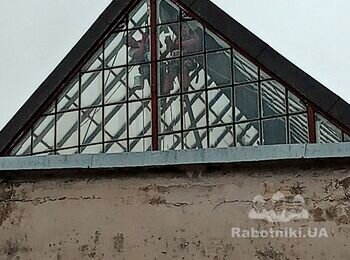 Реставрували світлові ліхтарі ,фарбування ,герметизація