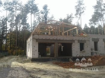 Строительство дома Бортничи.
stroipro.com.ua