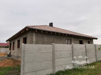 с.Светлое Монтаж кровли из керамической черепицы