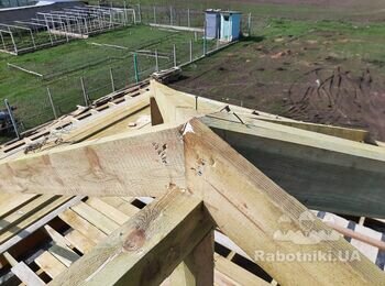 с.Светлое Монтаж кровли из керамической черепицы