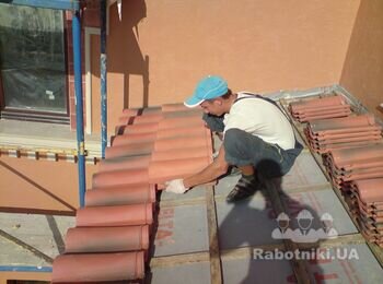 Монтаж и ремонт кровель из керамической черепицы .Более1500 м