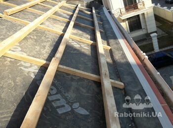 Французкий Бульвар Одесса Ремонт кровли из керамической черепицы