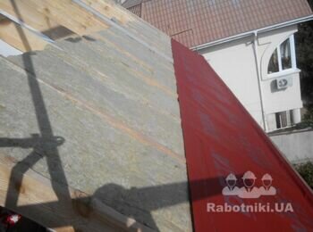 9 Фонтана. Монтаж кровли из керамической черепицы